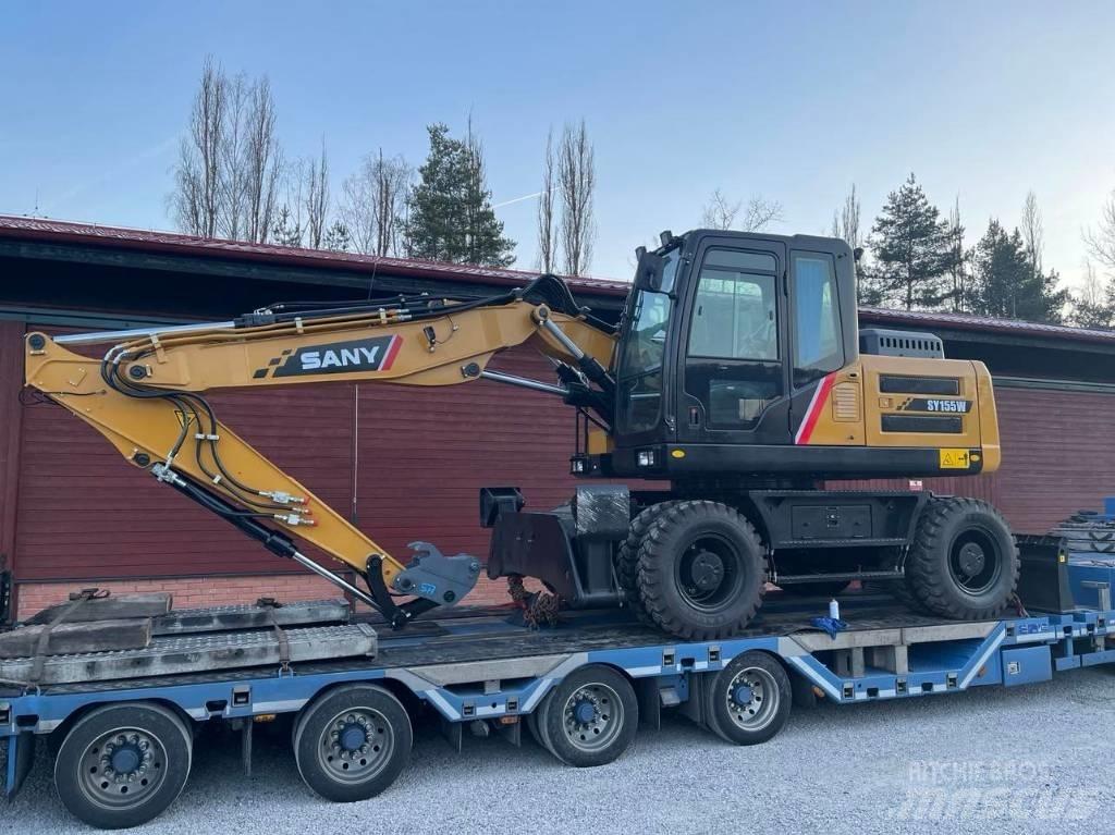 Sany SY155W Kolová rýpadla