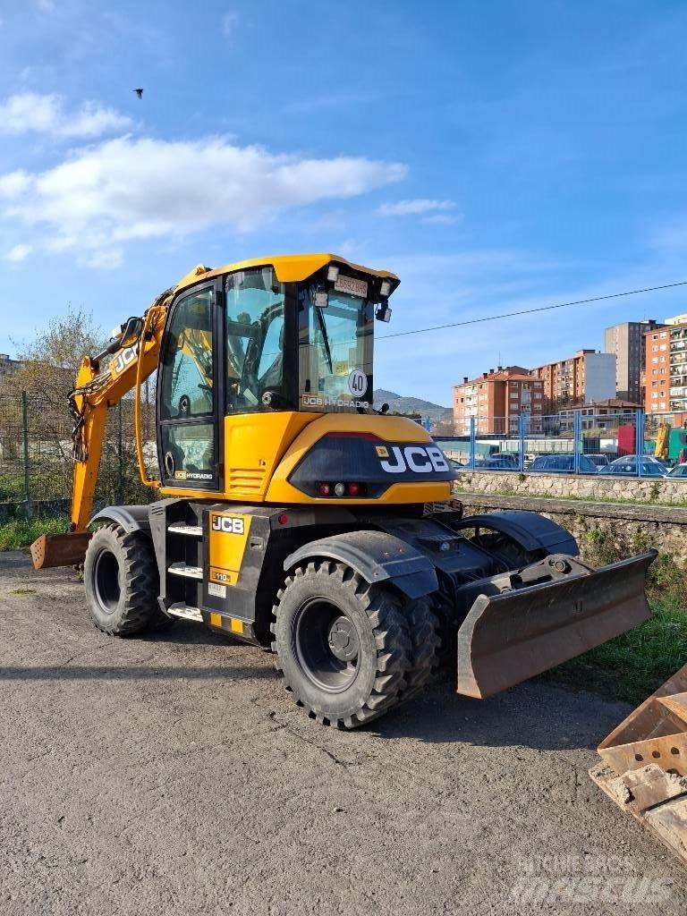 JCB Hydradig 110W Kolová rýpadla
