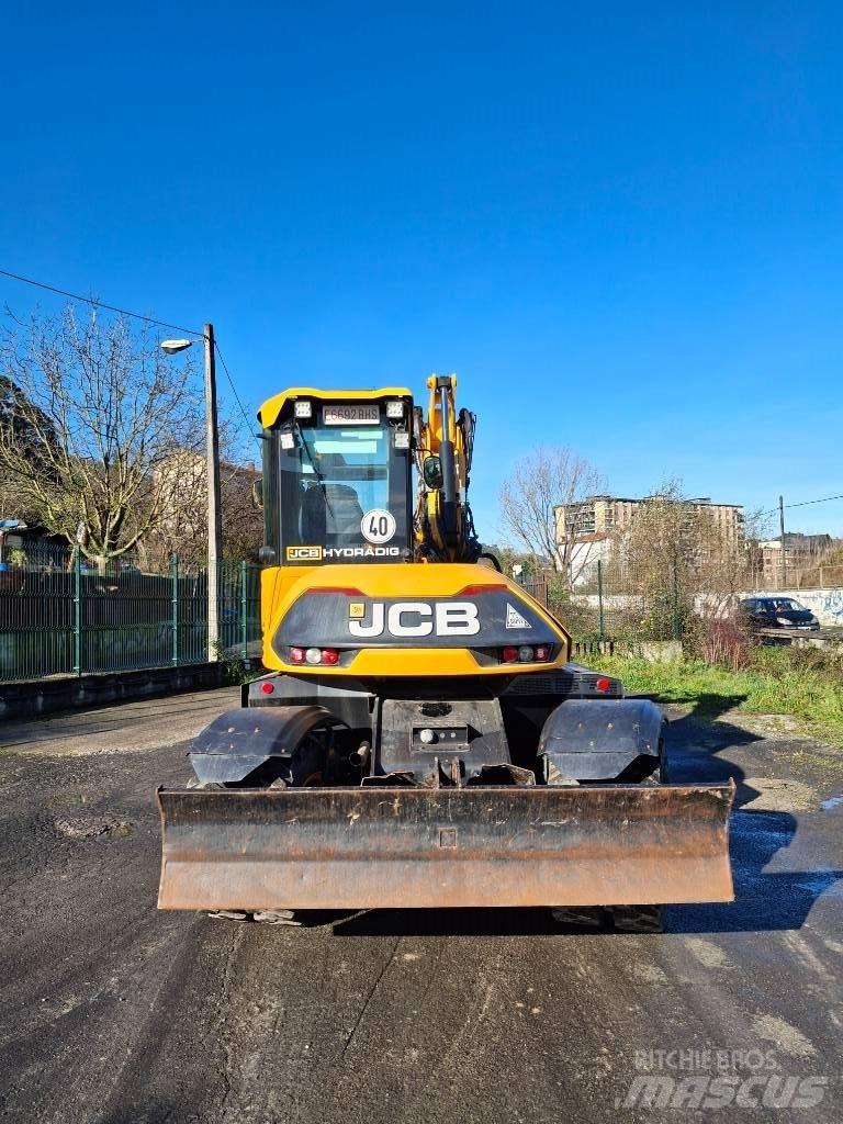 JCB Hydradig 110W Kolová rýpadla