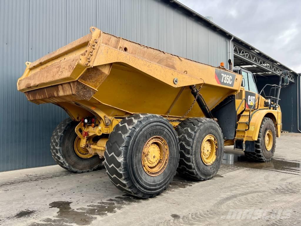 CAT 735C Kloubové dempry