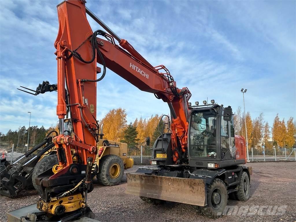 Hitachi ZX 170W-3 Kolová rýpadla