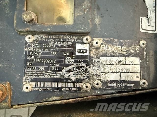Bomag BPH80/65 Půdní kompaktory