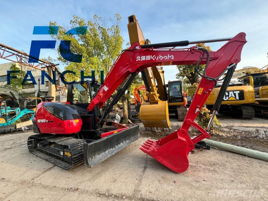 Kubota KX 183 Pásová rýpadla
