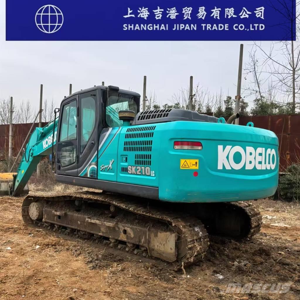 Kobelco SK 210 Pásová rýpadla