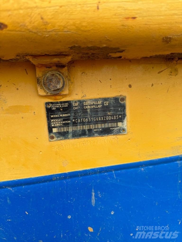 CAT 631 G Skrejpry