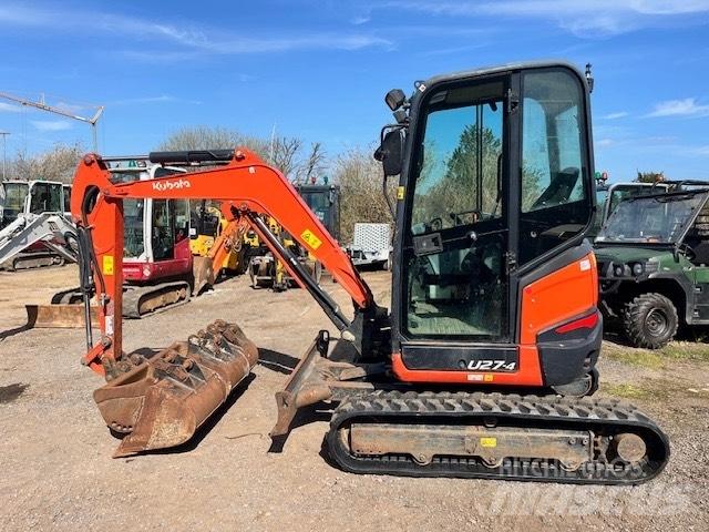 Kubota U 27-4 Mini rýpadla < 7t