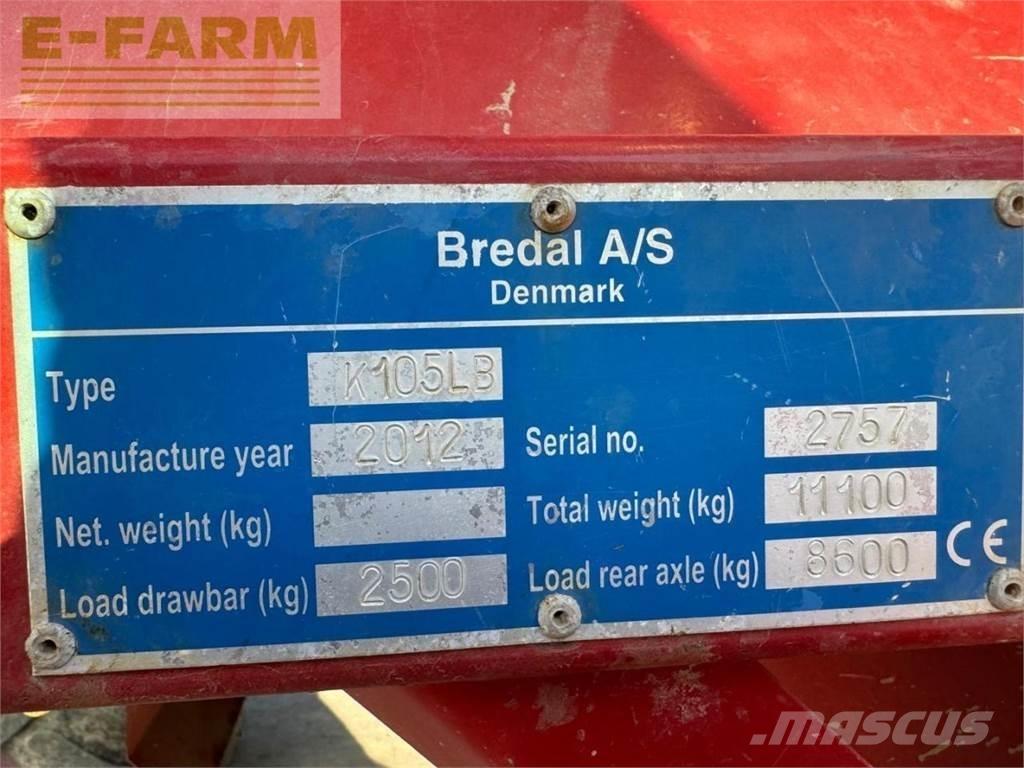 Bredal K105LB Rozmetadlo minerálních hnojiv