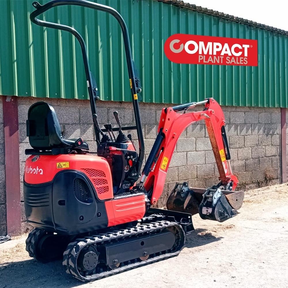Kubota K008-3 Mini rýpadla < 7t