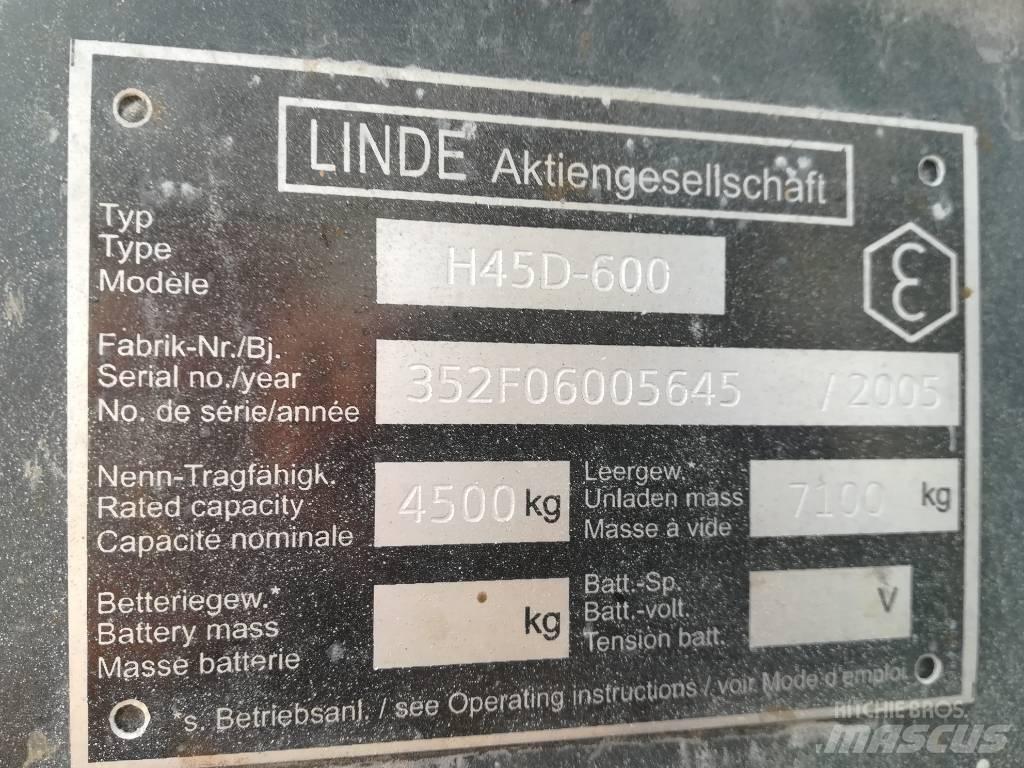 Linde H 45 D 600 Dieselové vozíky