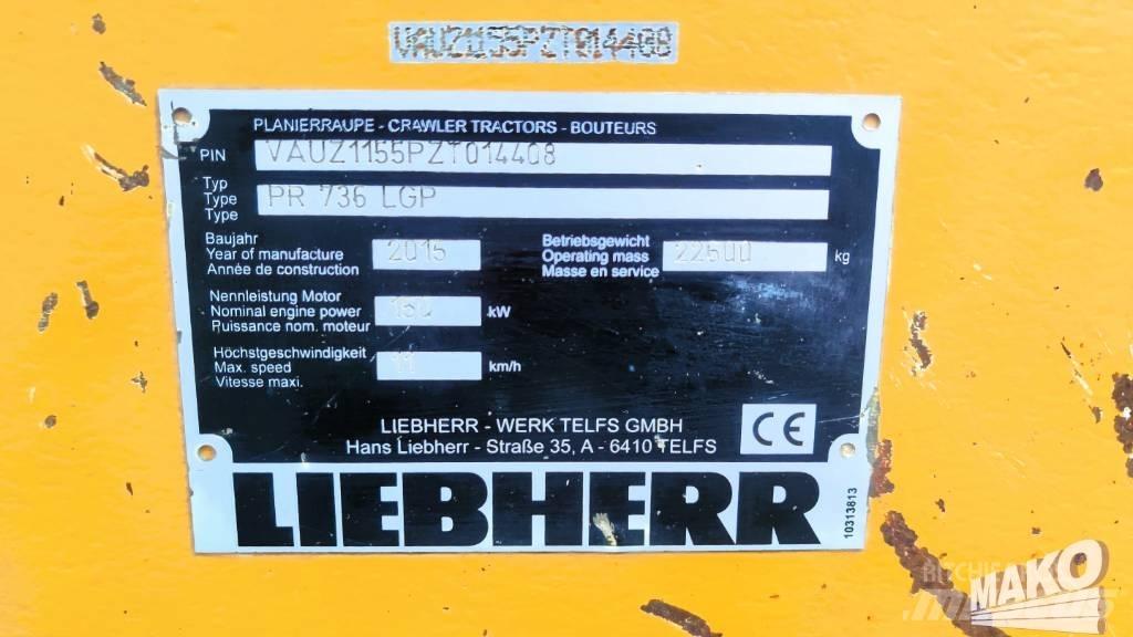 Liebherr PR 736 LGP Pásové dozery