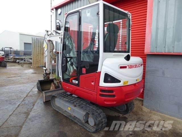 Takeuchi TB 230 Mini rýpadla < 7t