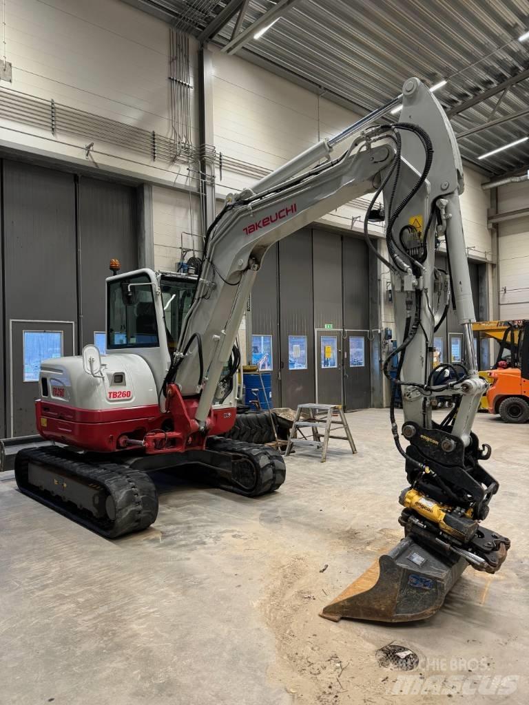 Takeuchi TB 260 Mini rýpadla < 7t
