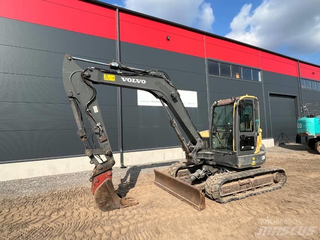 Volvo ECR 88 D Midi rýpadla 7t - 12t