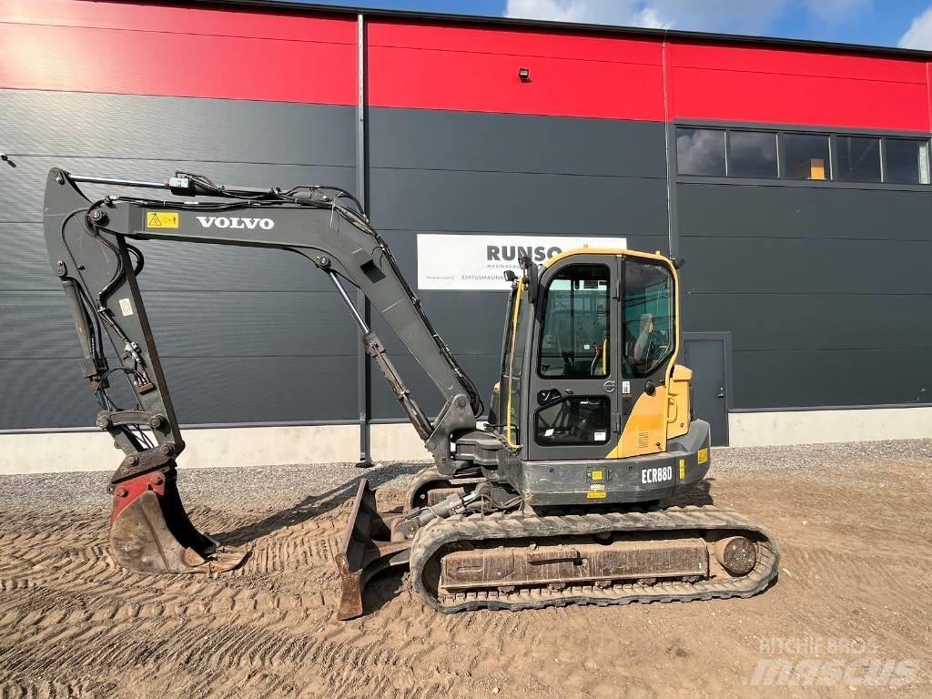 Volvo ECR 88 D Midi rýpadla 7t - 12t