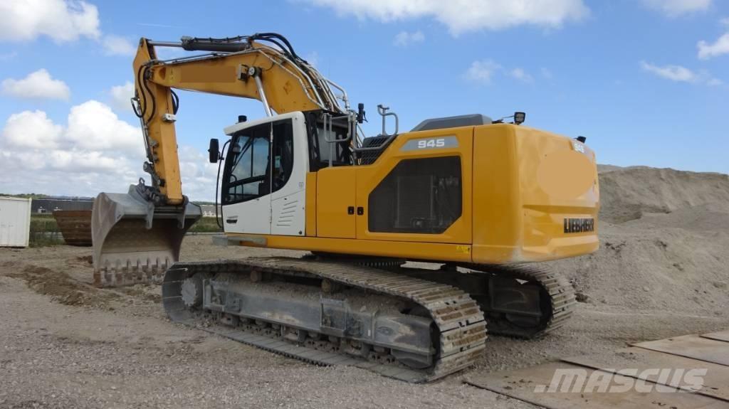Liebherr R945 3d GPS Pásová rýpadla