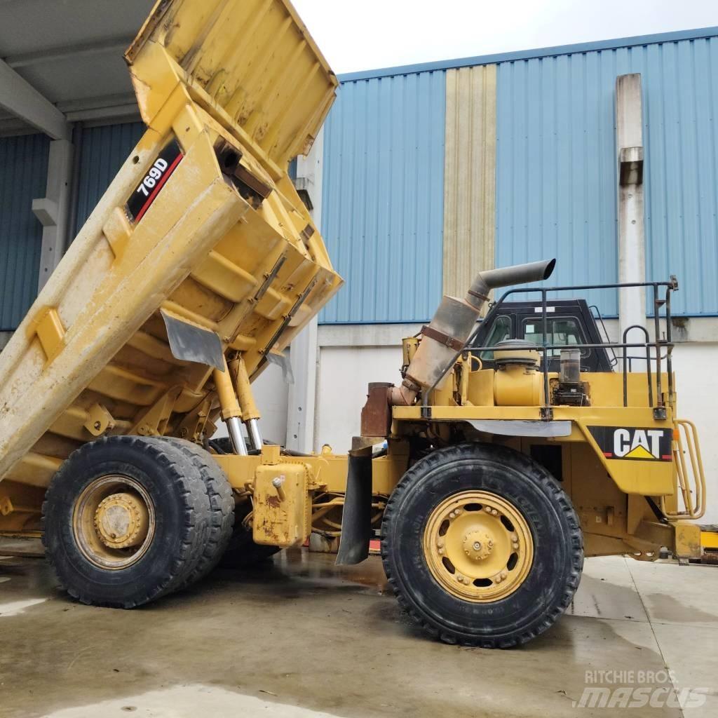 CAT 769 D Pevné dempry