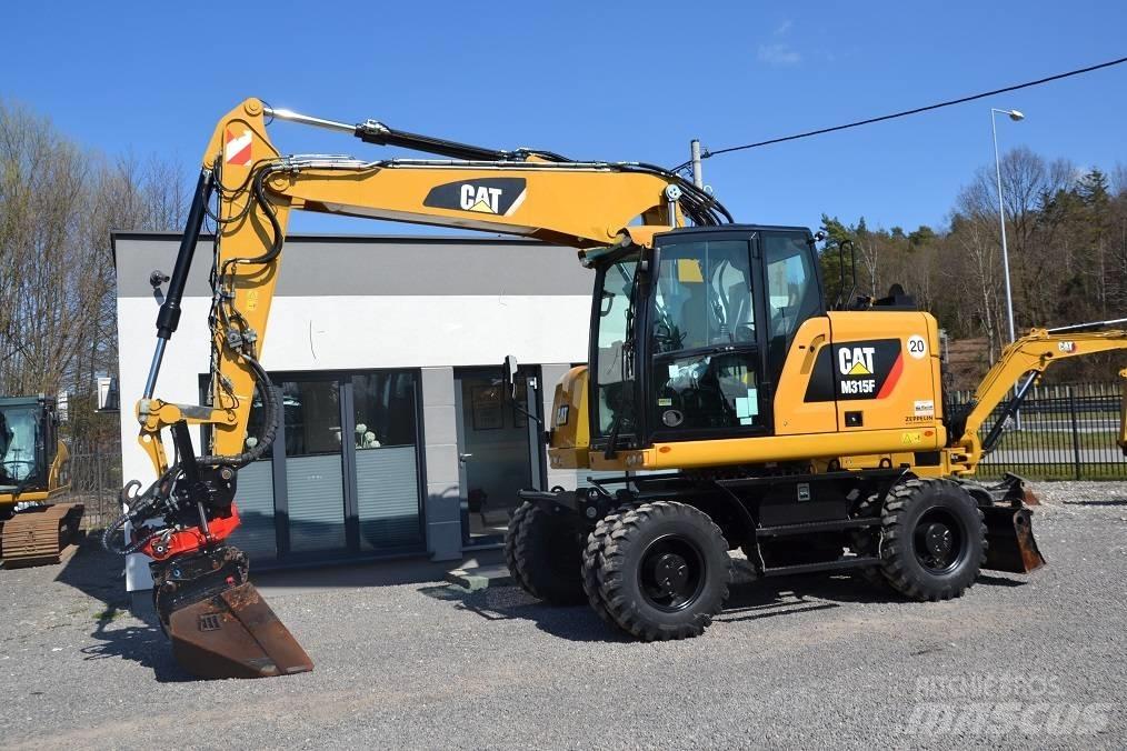 CAT M 315 F Kolová rýpadla