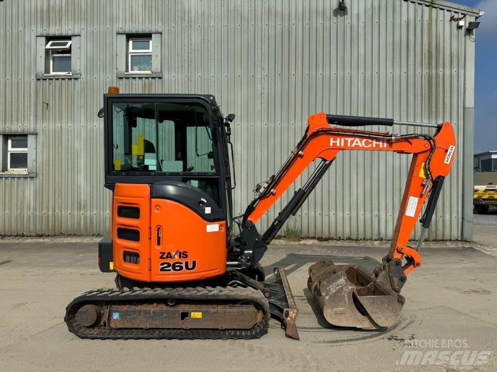 Hitachi ZX 26 U-5 Mini rýpadla < 7t