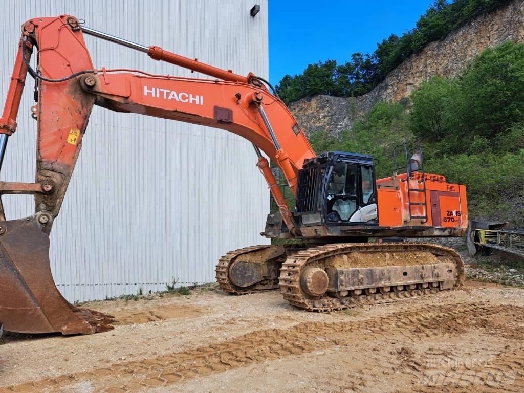Hitachi ZX670ICH-5B Pásová rýpadla