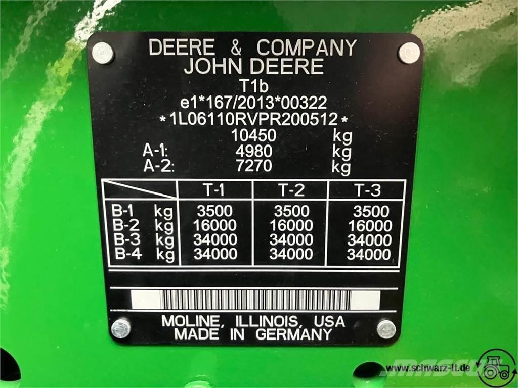 John Deere 6R 110 Traktory