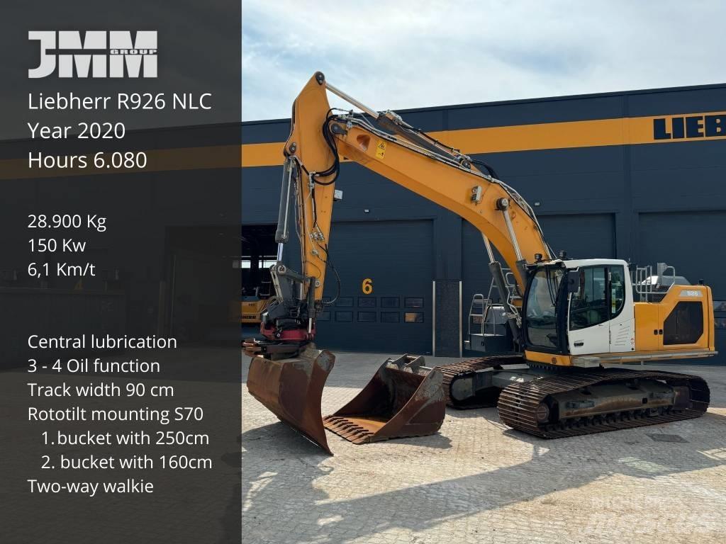 Liebherr R926 Pásová rýpadla