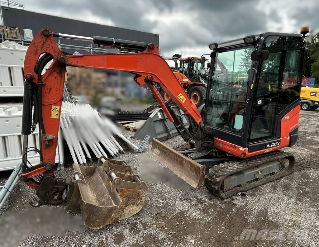 Kubota KX 027 Mini rýpadla < 7t