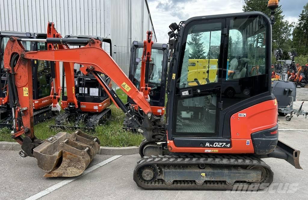 Kubota KX 027 Mini rýpadla < 7t