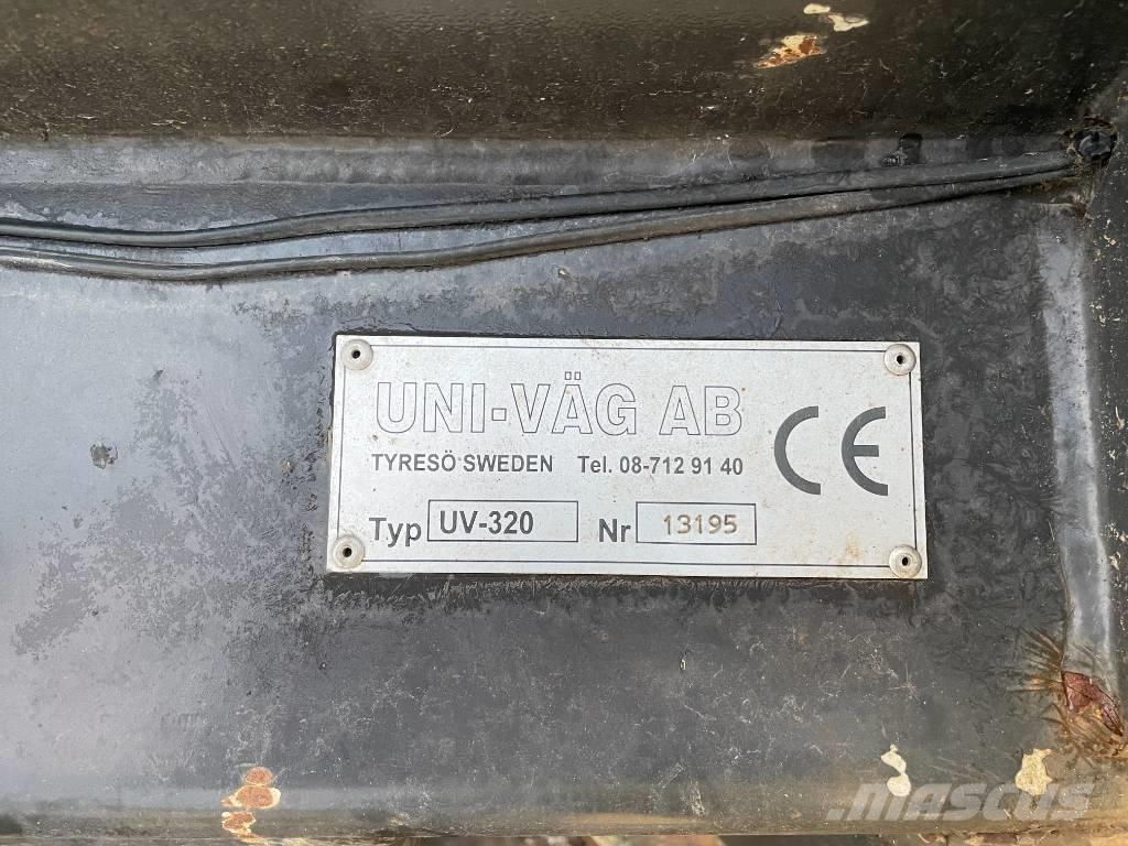 Uni-väg UV 320 Sněžné pluhy, přední sněhové radlice