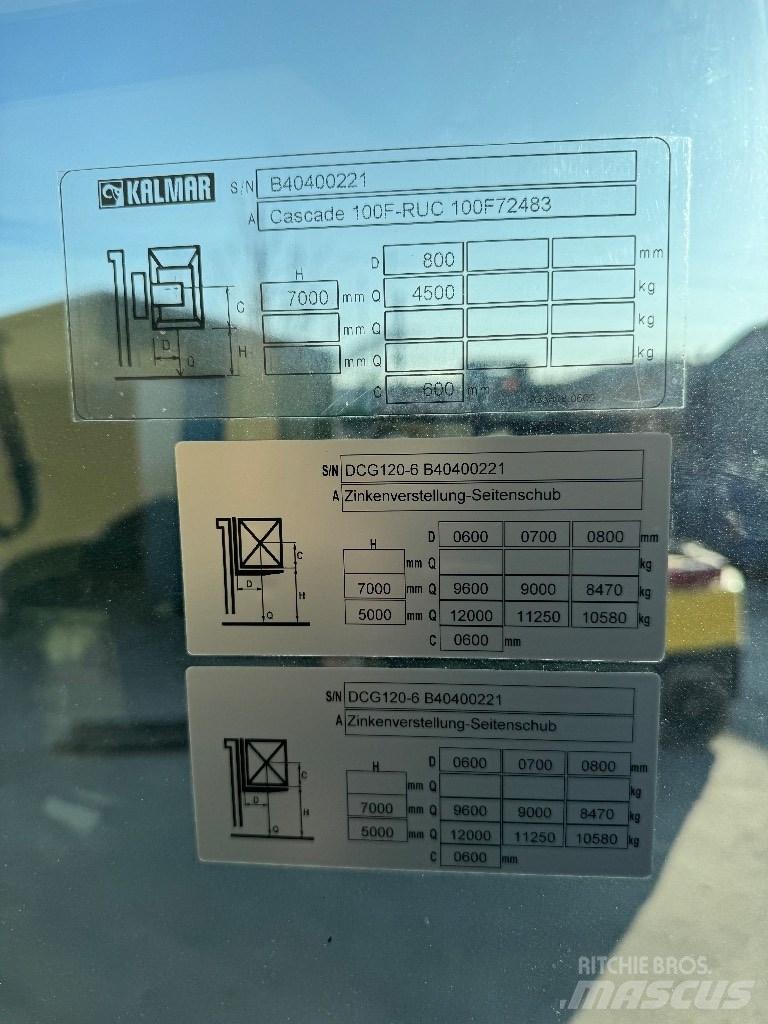 Kalmar DCG120-6 Dieselové vozíky