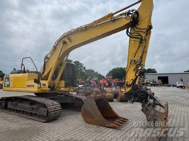 Komatsu PC 210 LC-8 Pásová rýpadla