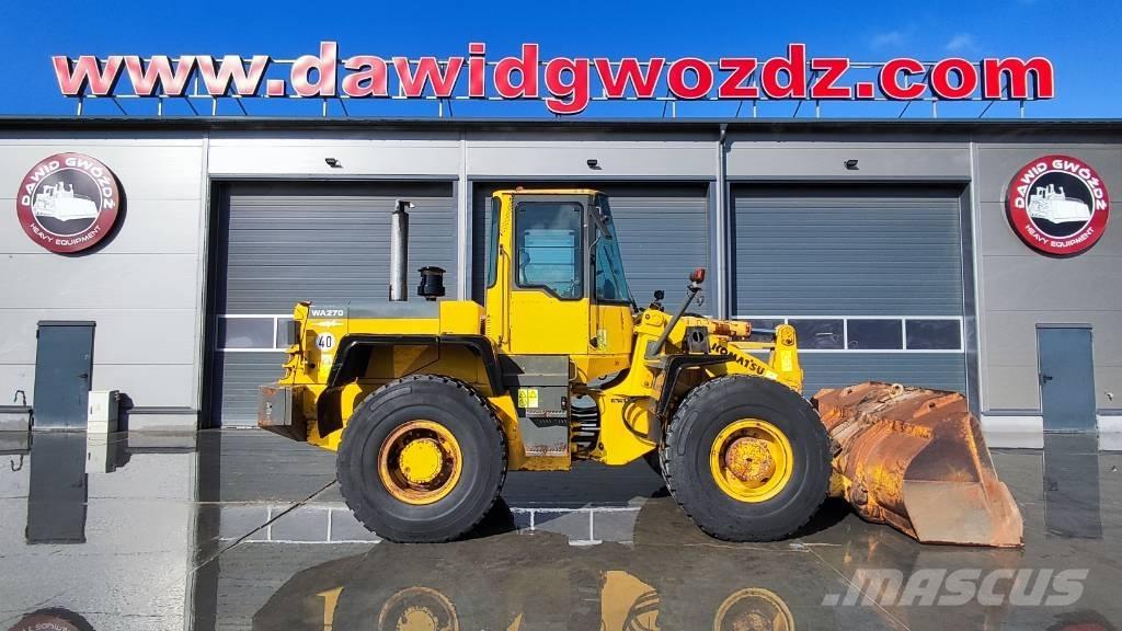 Komatsu WA 270-3 Kolové nakladače