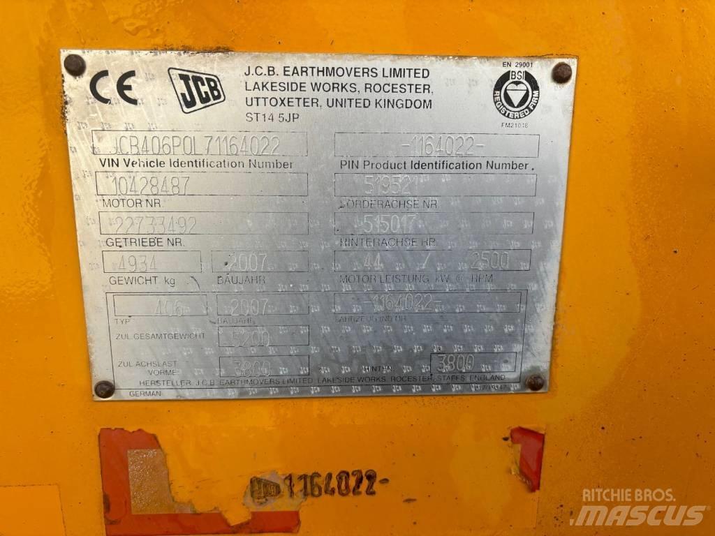 JCB 406 Kolové nakladače