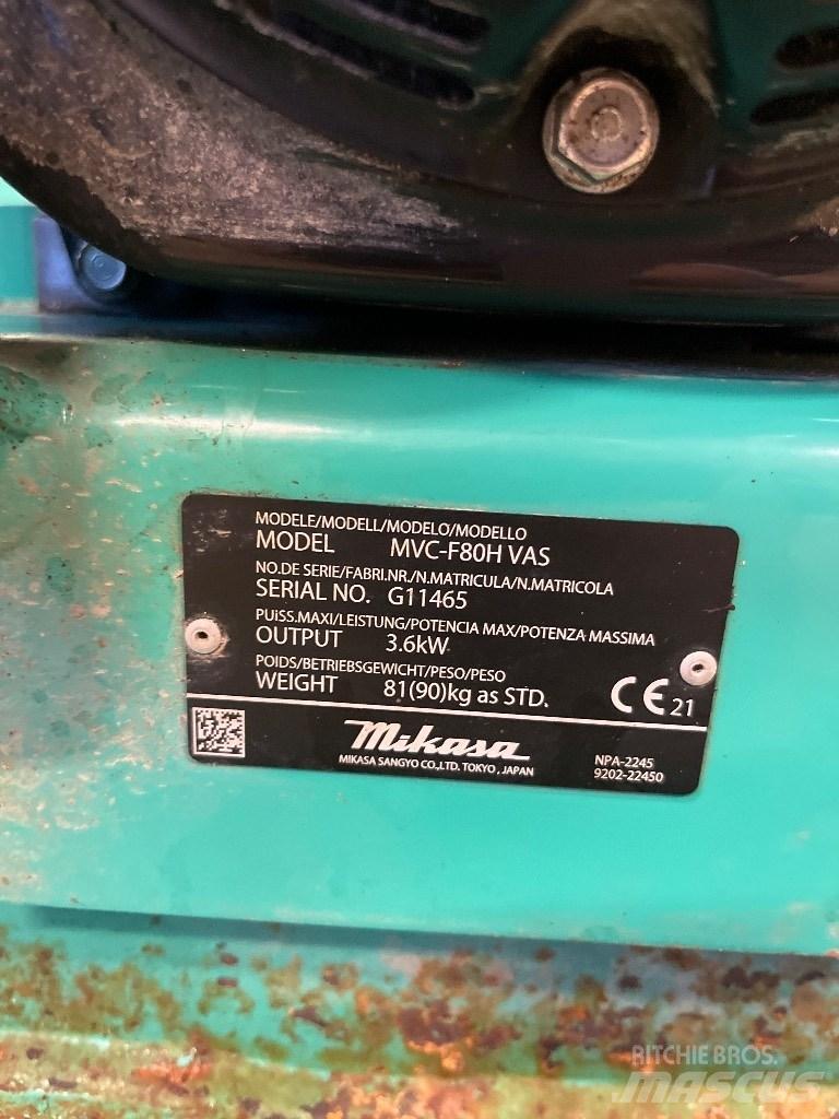 Mikasa MVC F80 Kompaktory