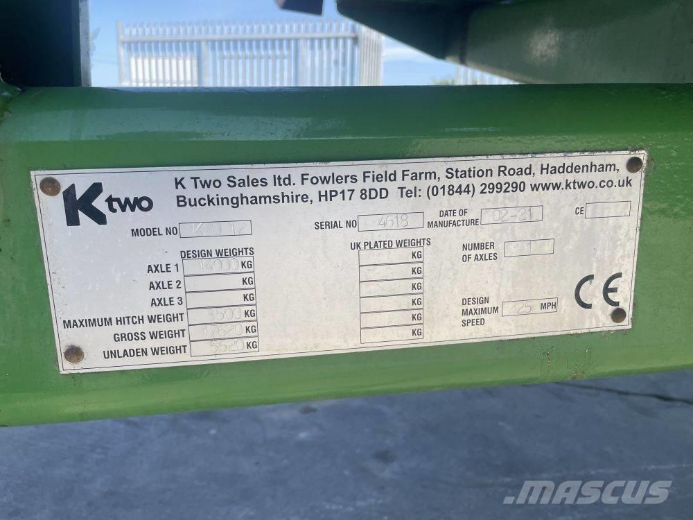 Ktwo Duo 1200 Rozmetadla chlévské mrvy