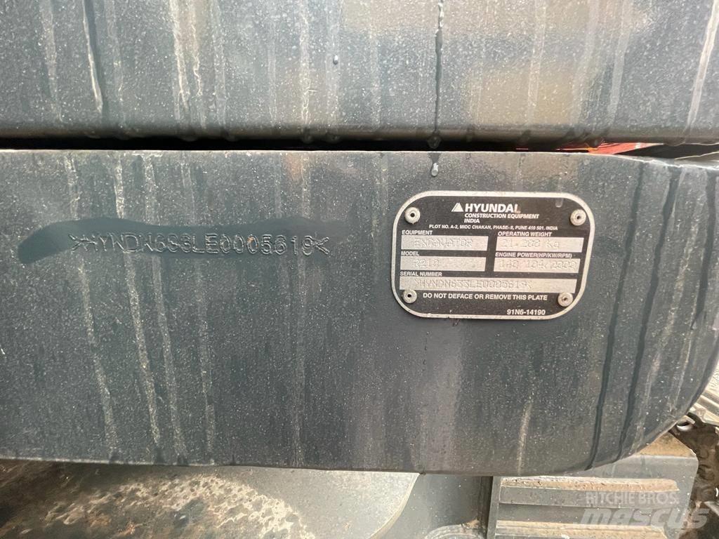 Hyundai R210 Pásová rýpadla