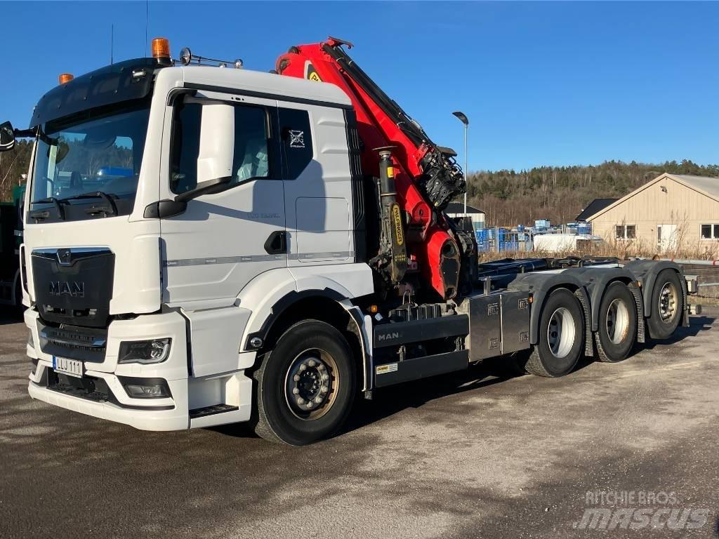 MAN TGS 35.510 Autojeřáby, hydraulické ruky