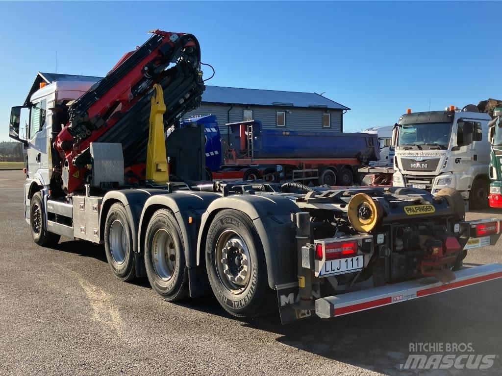 MAN TGS 35.510 Autojeřáby, hydraulické ruky