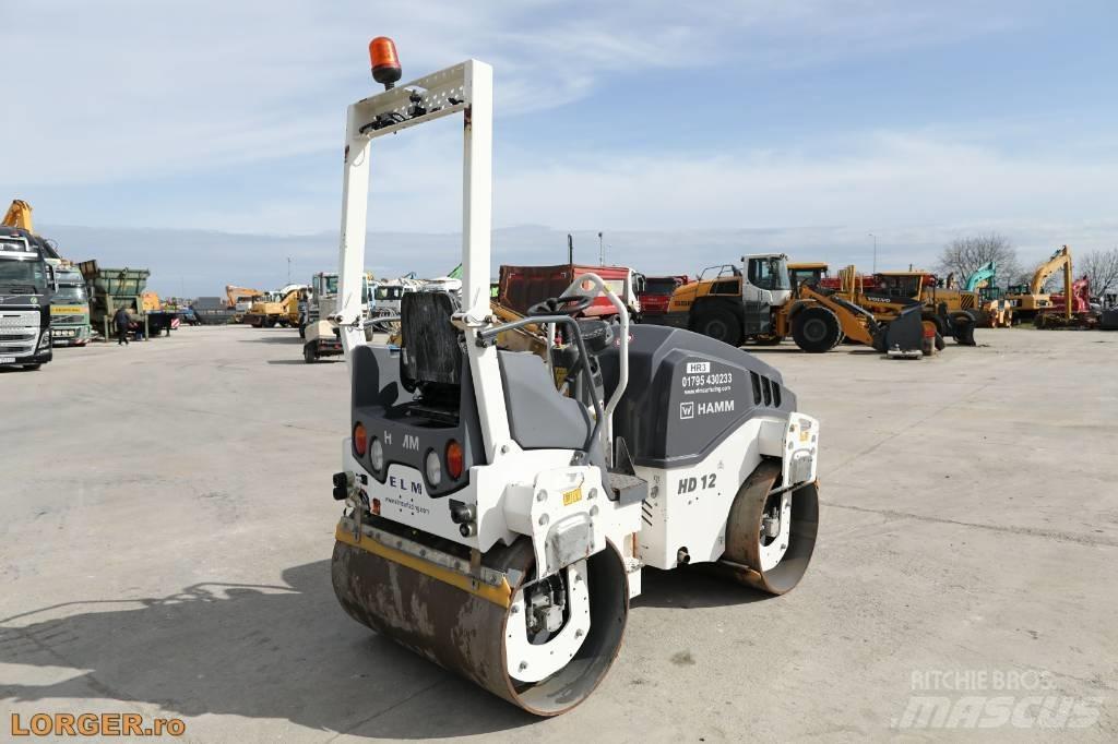 Hamm HD 12 VV Tandemové válce