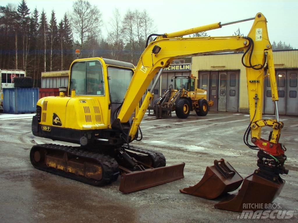 Hyundai Robex 55-7 Mini rýpadla < 7t