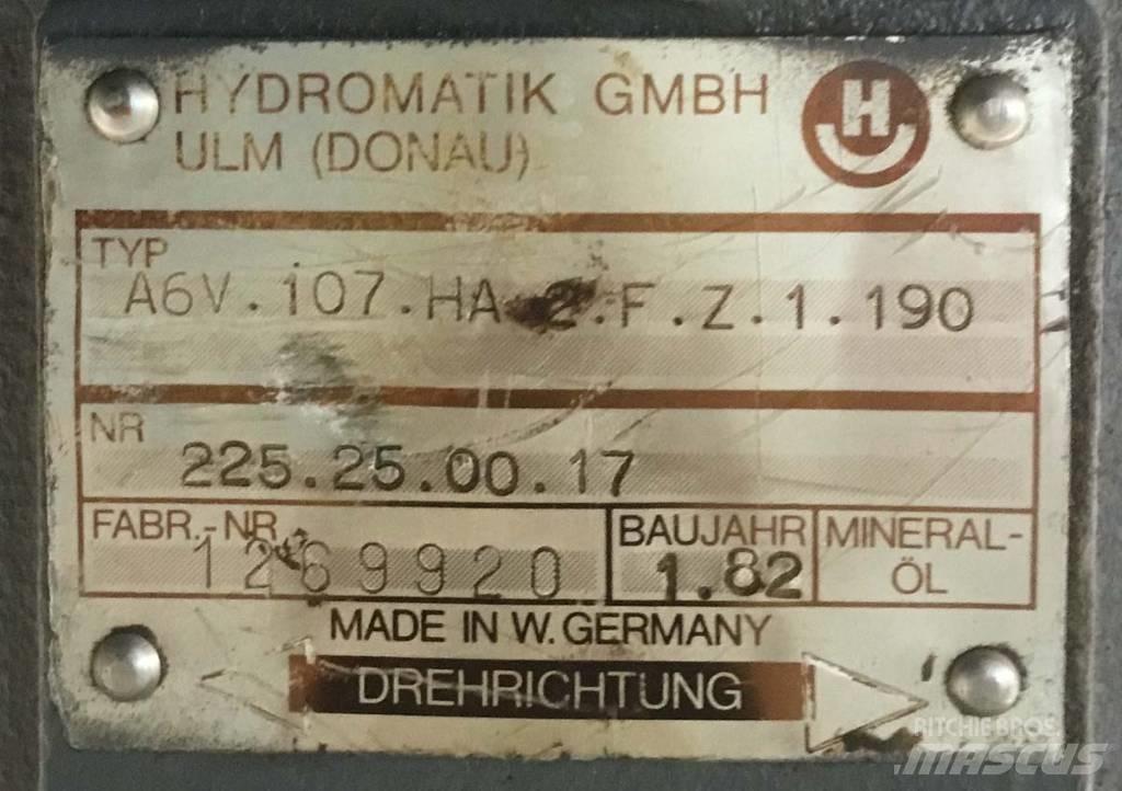 Hydromatik A6V107 Převodovka