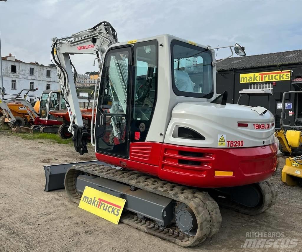 Takeuchi TB290 Midi rýpadla 7t - 12t