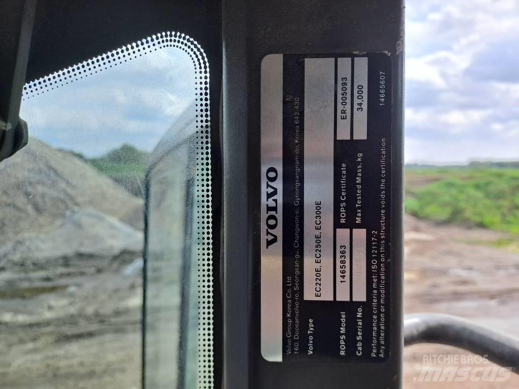 Volvo EC300EL Pásová rýpadla