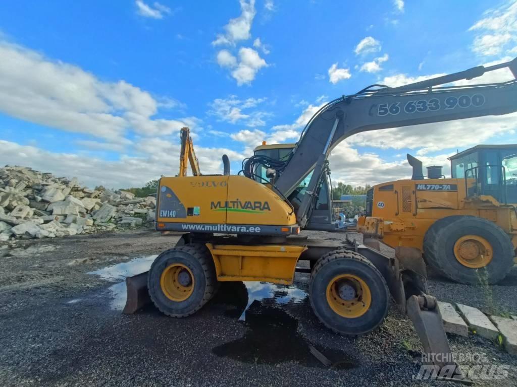 Volvo EW 140 Kolová rýpadla