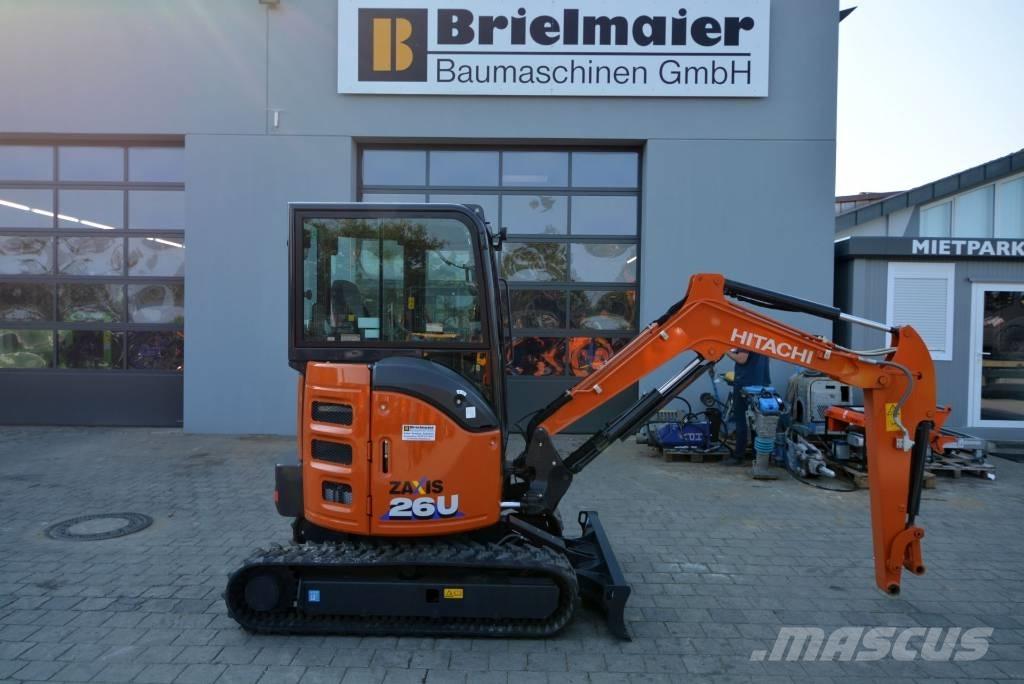 Hitachi ZX 26 U-6 Mini rýpadla < 7t
