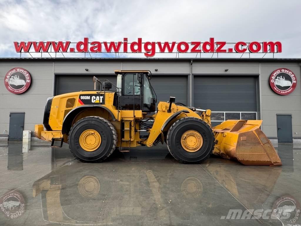 CAT 980M Kolové nakladače