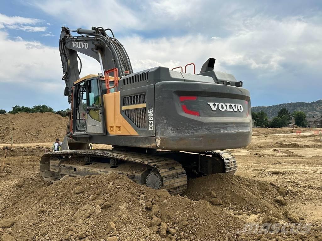Volvo EC 380 EL Pásová rýpadla