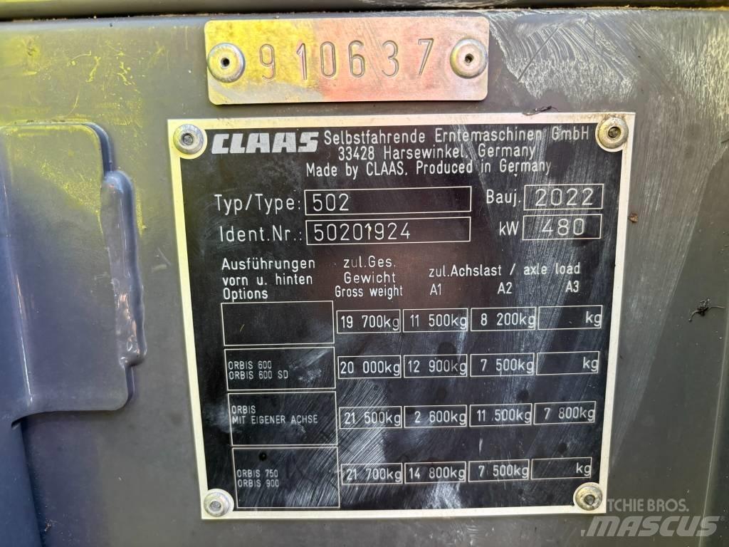 CLAAS Jaguar 960 4WD Samojízdné sekačky