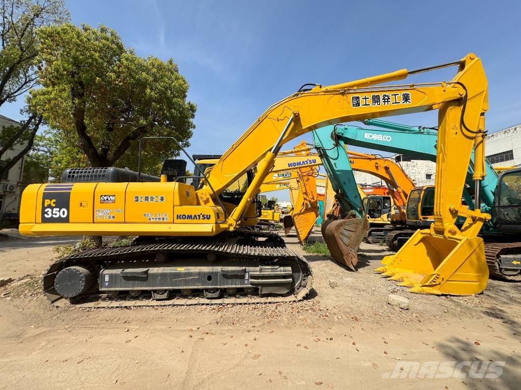 Komatsu PC 350 Pásová rýpadla
