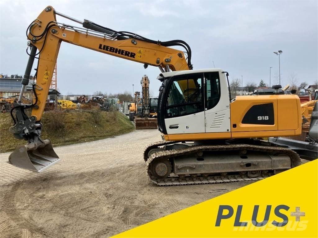 Liebherr R918 Pásová rýpadla