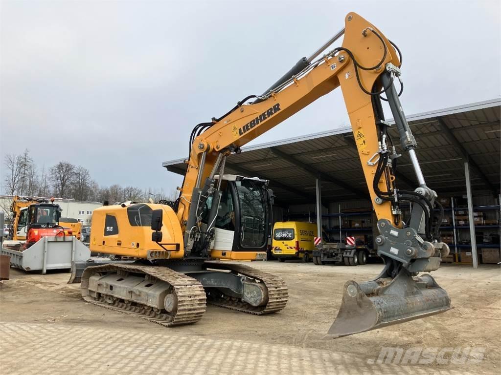 Liebherr R918 Pásová rýpadla